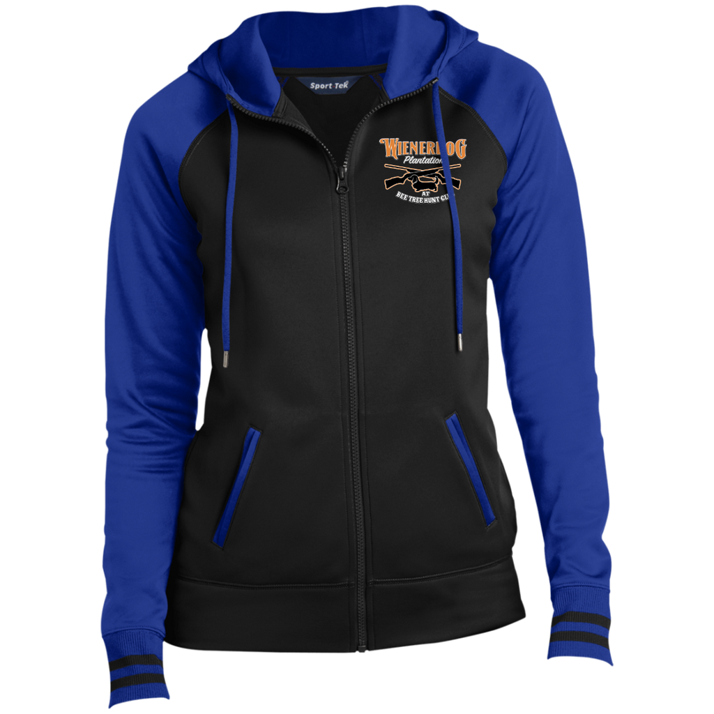 wienerdog polo LST236 Ladies' Sport-Wick® Full-Zip Hooded Jacket