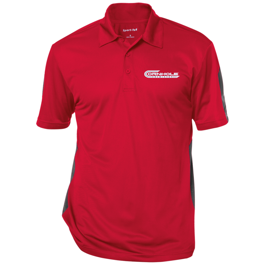 Cornhole Chemistry-Performance Textured Polo