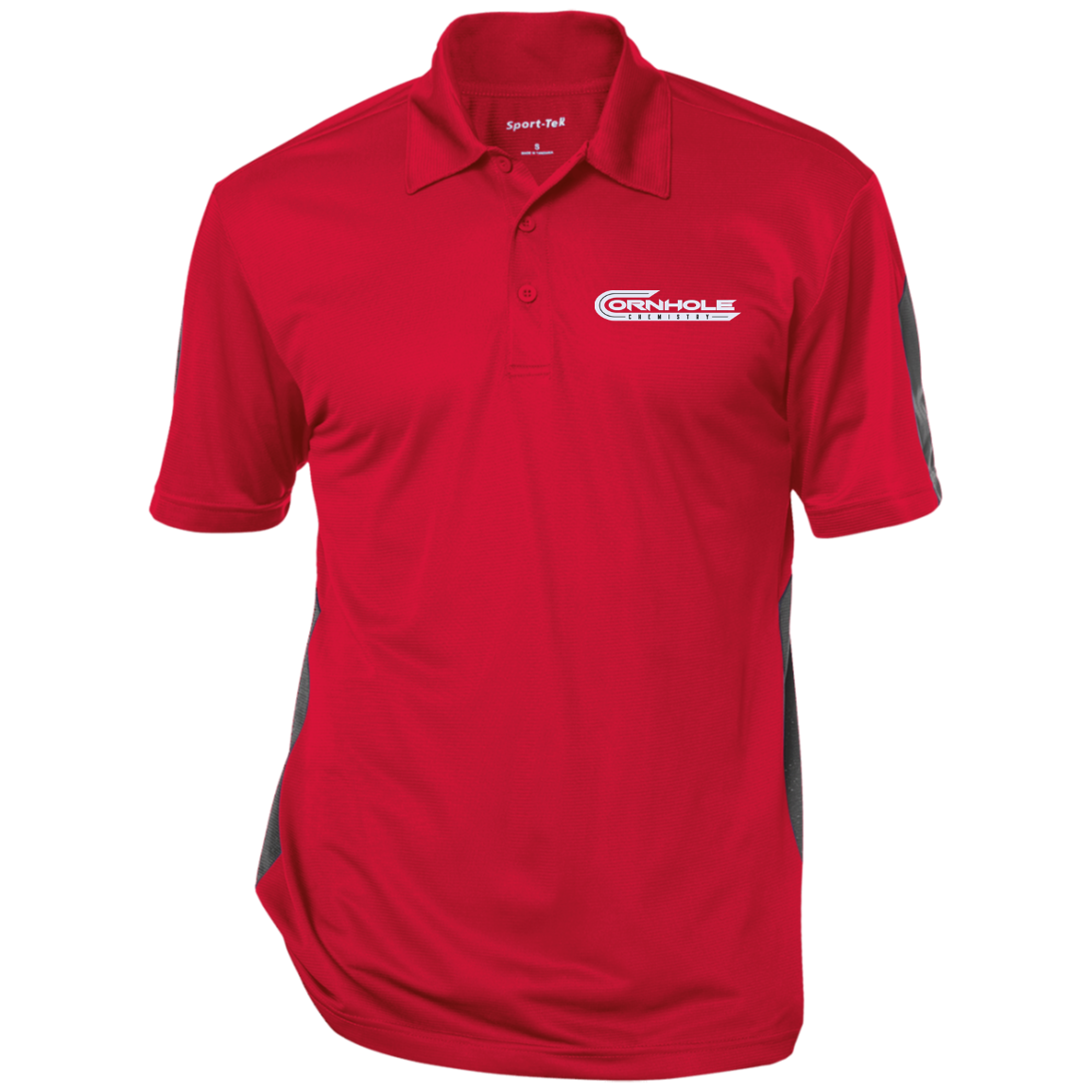 Cornhole Chemistry-Performance Textured Polo