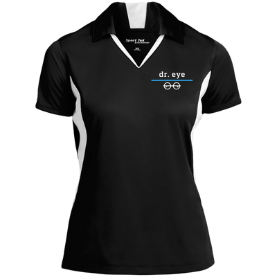 Dr. Eye-Ladies' Colorblock Performance Polo