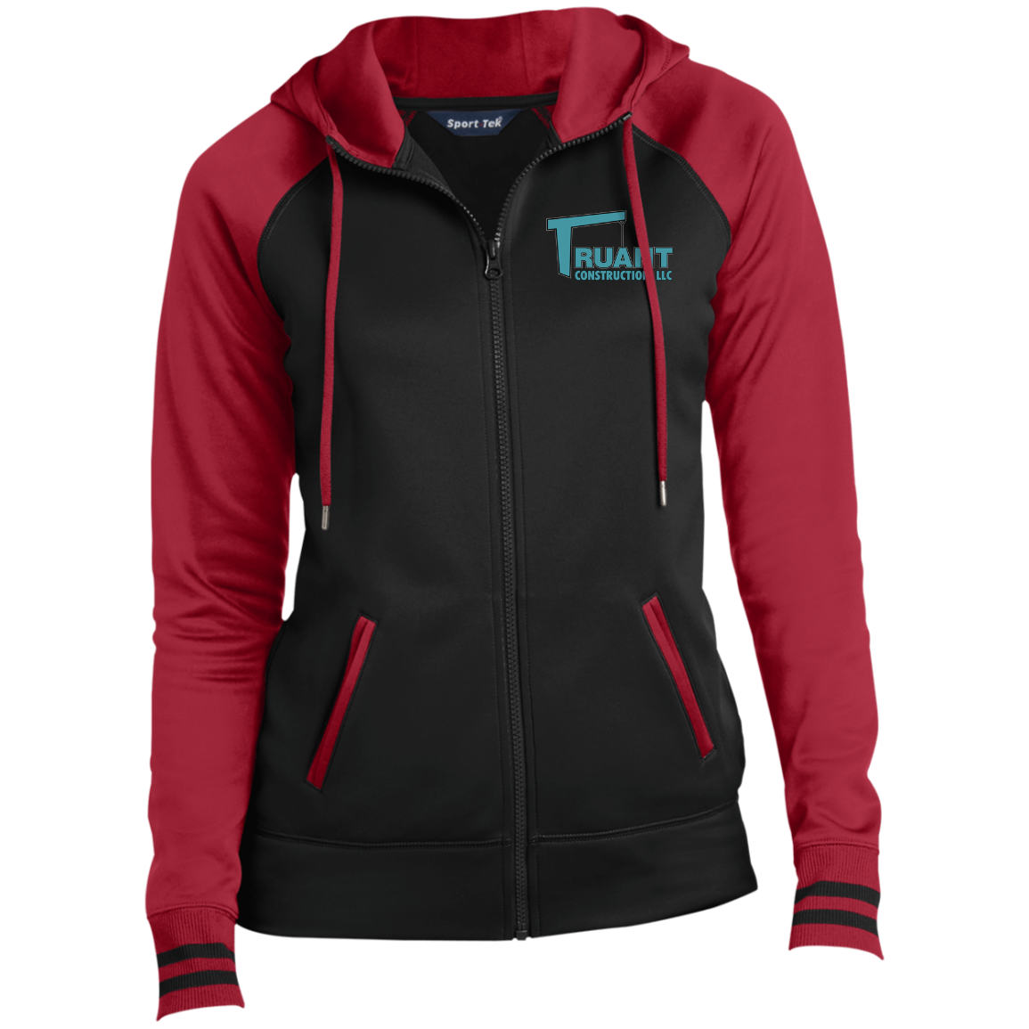 truant final polo LST236 Ladies' Sport-Wick® Full-Zip Hooded Jacket