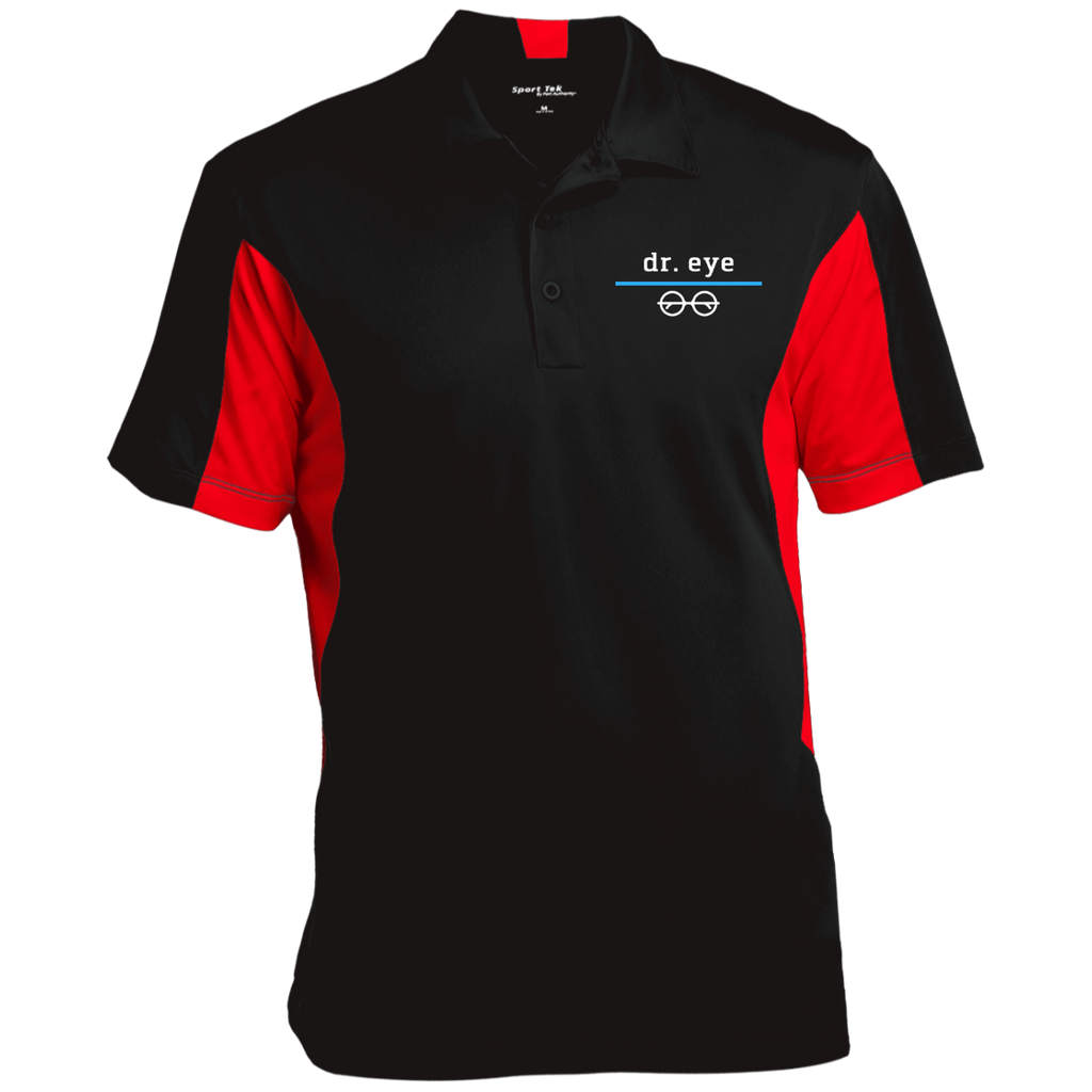 Dr. Eye-Men's Colorblock Performance Polo