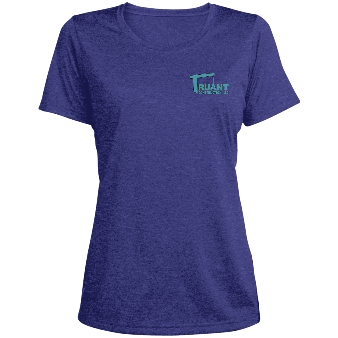 LST360 Ladies' Heather Scoop Neck Performance Tee