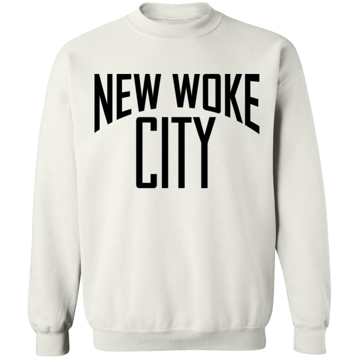 new woke city Z65 Crewneck Pullover Sweatshirt