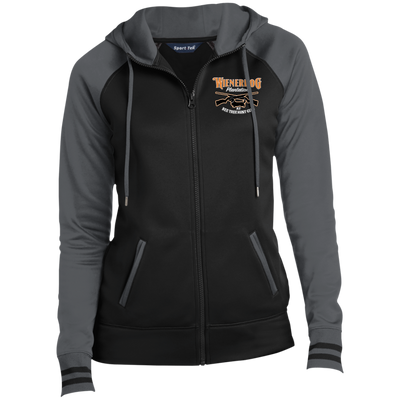 wienerdog polo LST236 Ladies' Sport-Wick® Full-Zip Hooded Jacket