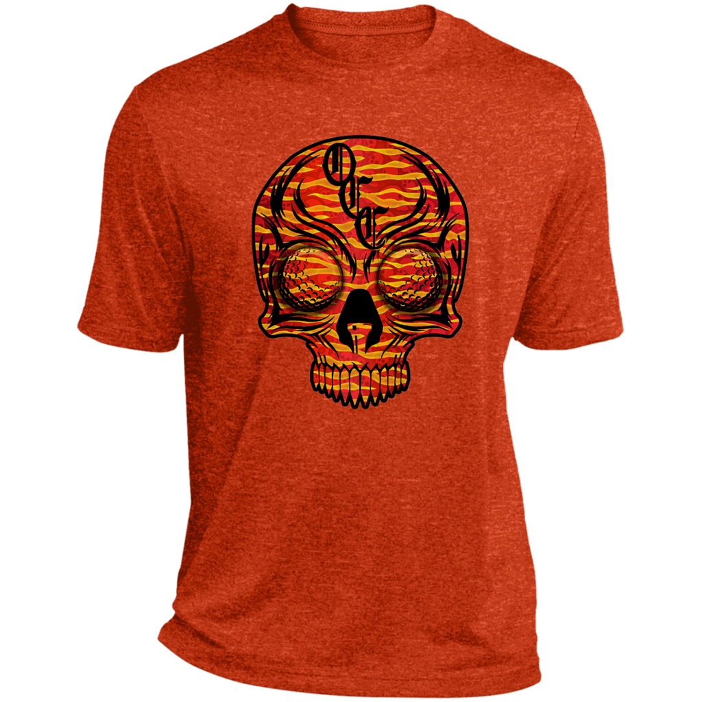 OCC SKULL 1 RED ST360 Heather Performance Tee