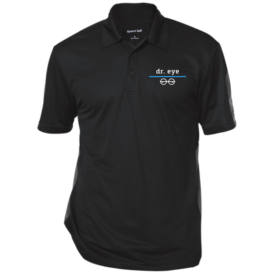 Dr. Eye-Performance Textured Three-Button Polo