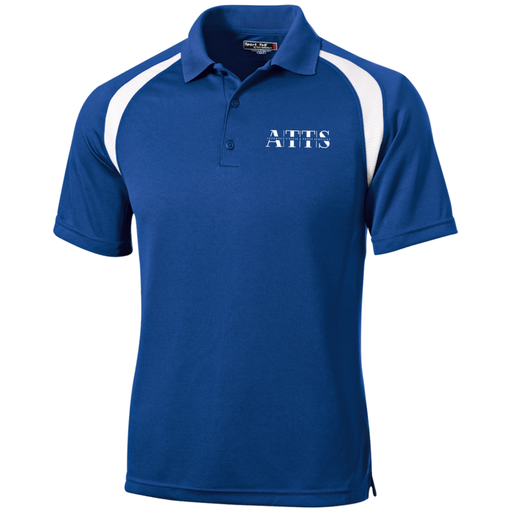 attswhite T476 Moisture-Wicking Tag-Free Golf Shirt