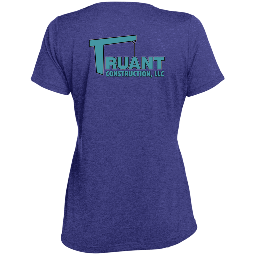 LST360 Ladies' Heather Scoop Neck Performance Tee