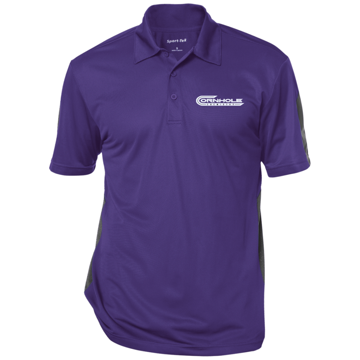 Cornhole Chemistry-Performance Textured Polo
