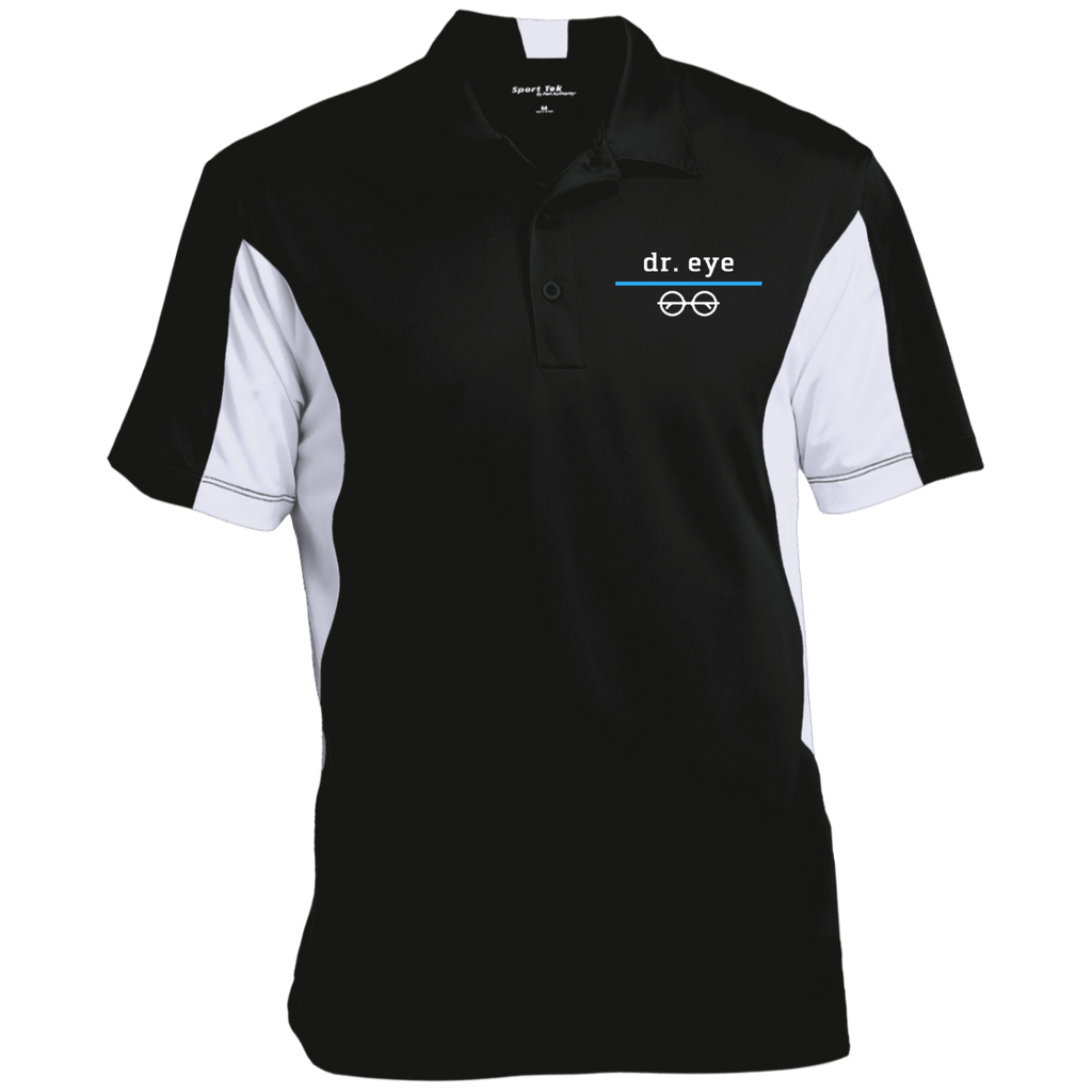 Dr. Eye-Men's Colorblock Performance Polo