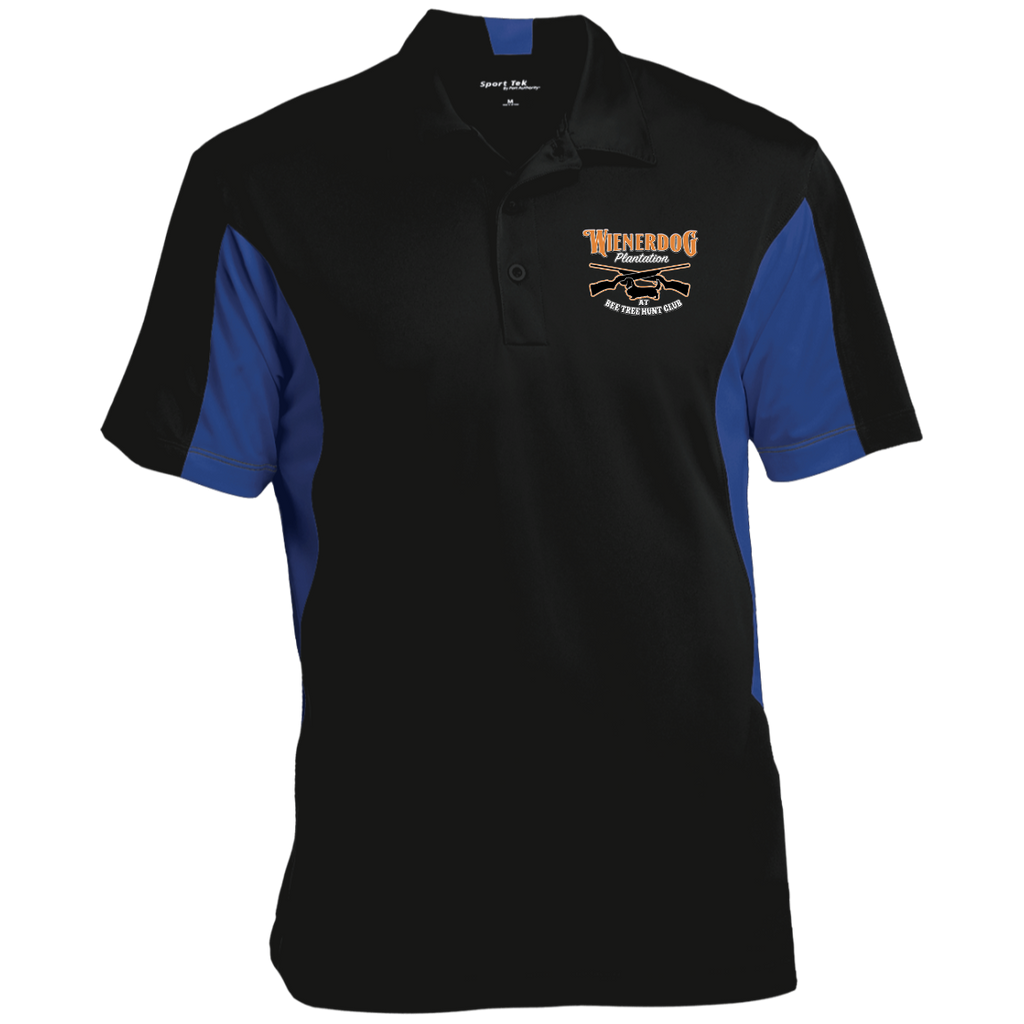 wienerdog polo ST655 Men's Colorblock Performance Polo