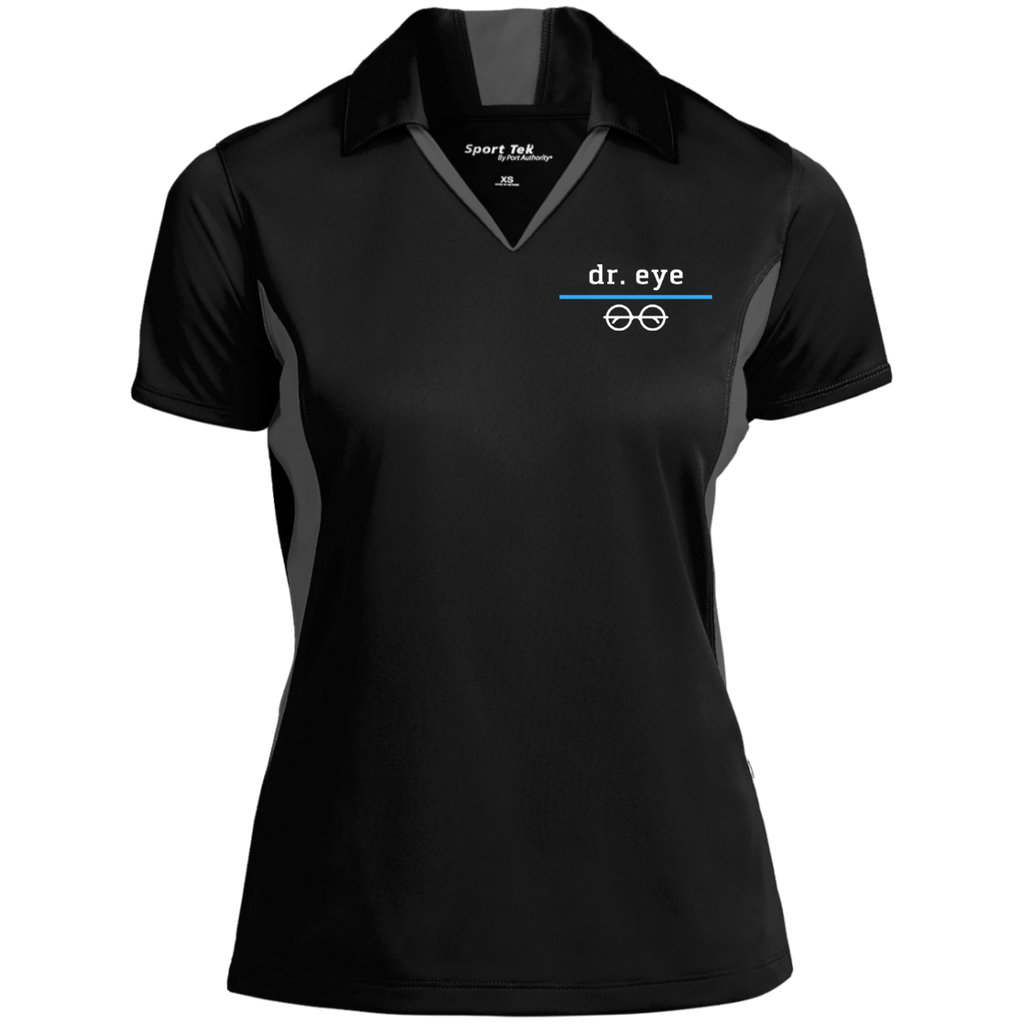 Dr. Eye-Ladies' Colorblock Performance Polo
