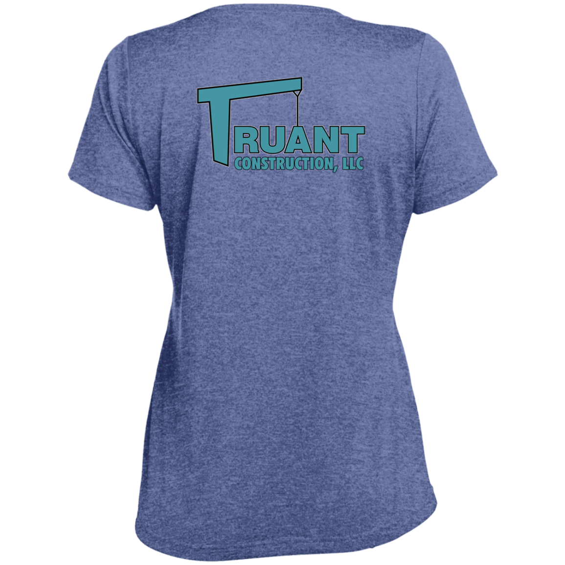 LST360 Ladies' Heather Scoop Neck Performance Tee