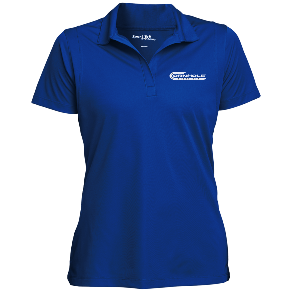 Cornhole Chemistry-Women's Micropique Polo