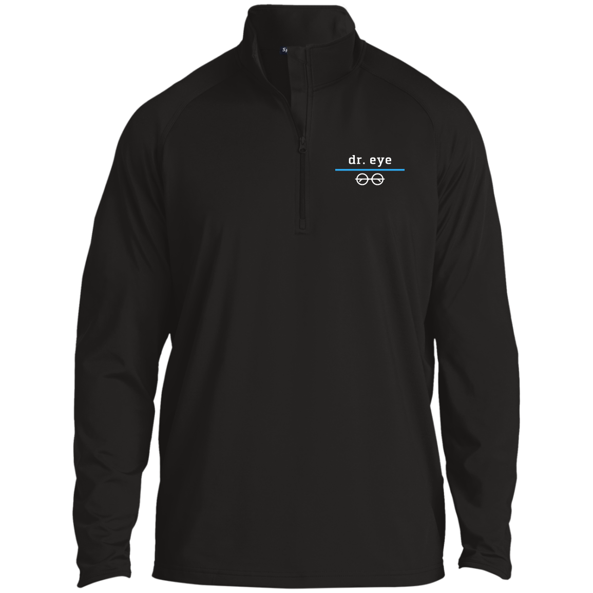 Dr. Eye-1/2 Zip Raglan Performance Pullover