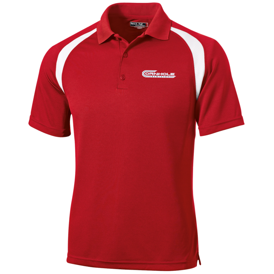 Cornhole Chemistry-Moisture-Wicking Tag-Free Golf Shirt