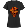 OCC SKULL 1 RED 1790 Ladies’ Moisture-Wicking V-Neck Tee