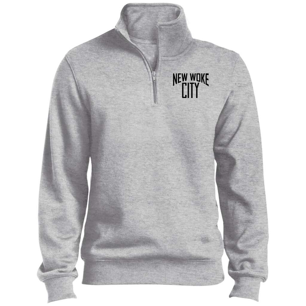 New Woke CIty-1/4 Zip Sweatshirt