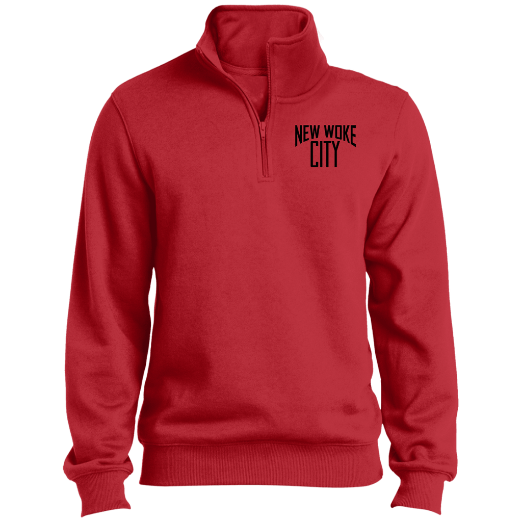 New Woke CIty-1/4 Zip Sweatshirt