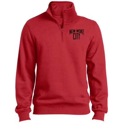 New Woke CIty-1/4 Zip Sweatshirt