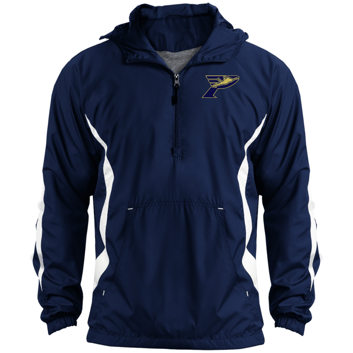Pima Pilots-Unisex Colorblock Raglan Anorak