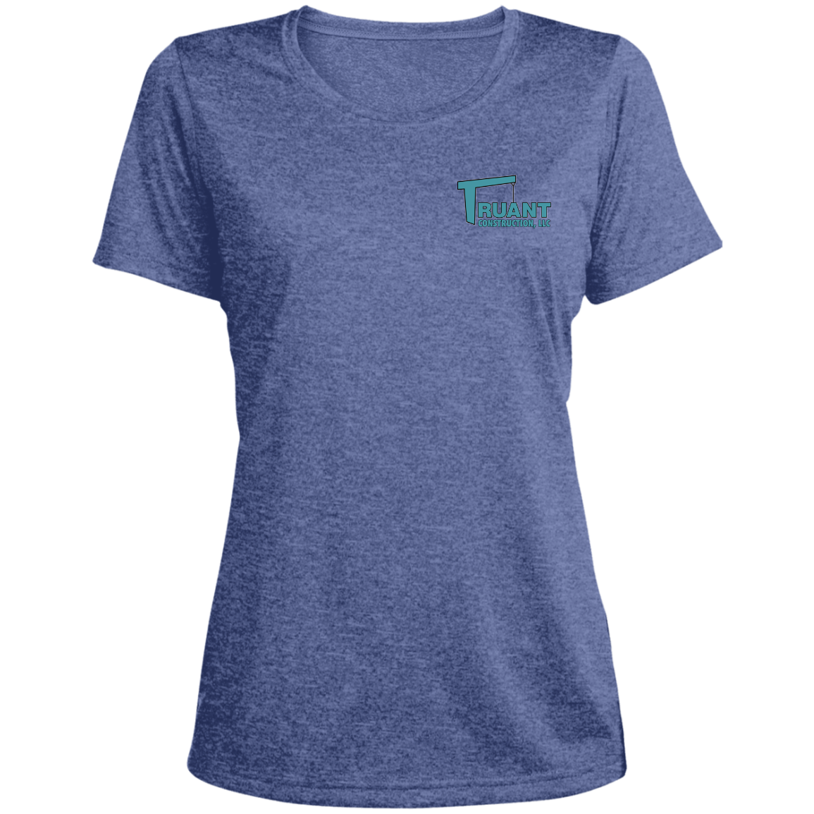 LST360 Ladies' Heather Scoop Neck Performance Tee