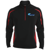 AVG-24303_Final_AVG-24303 ST851 Men's Sport Wicking Colorblock 1/2 Zip