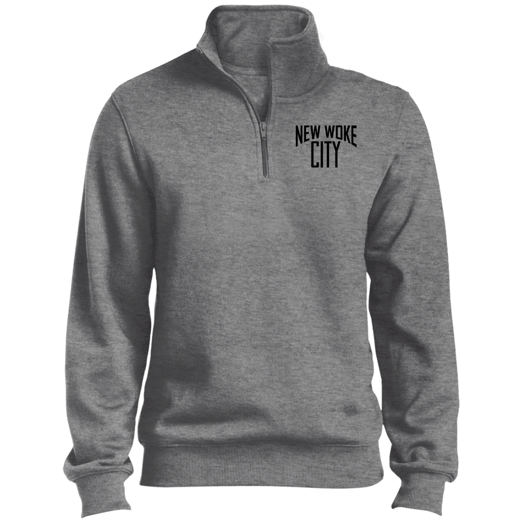 New Woke CIty-1/4 Zip Sweatshirt