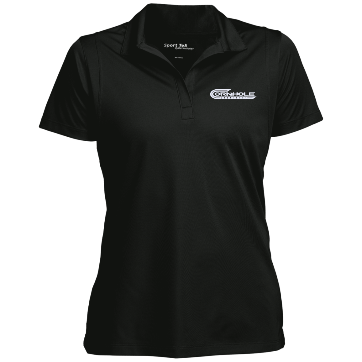 Cornhole Chemistry-Women's Micropique Polo