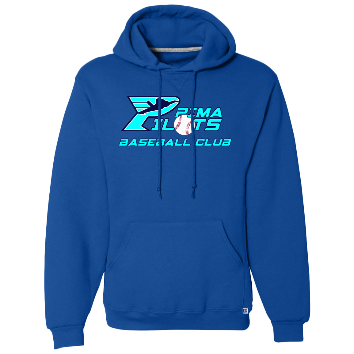 Pima Pilots-Dri-Power Fleece Pullover Hoodie