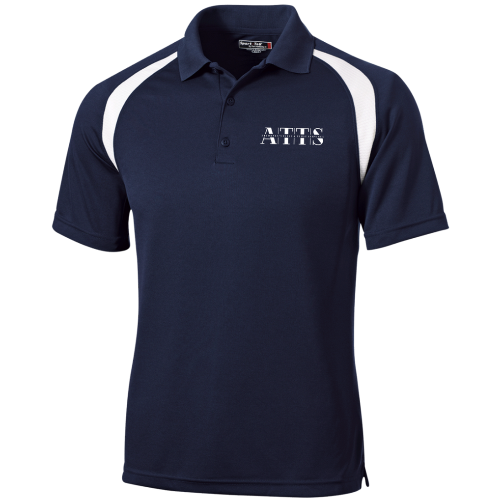 attswhite T476 Moisture-Wicking Tag-Free Golf Shirt