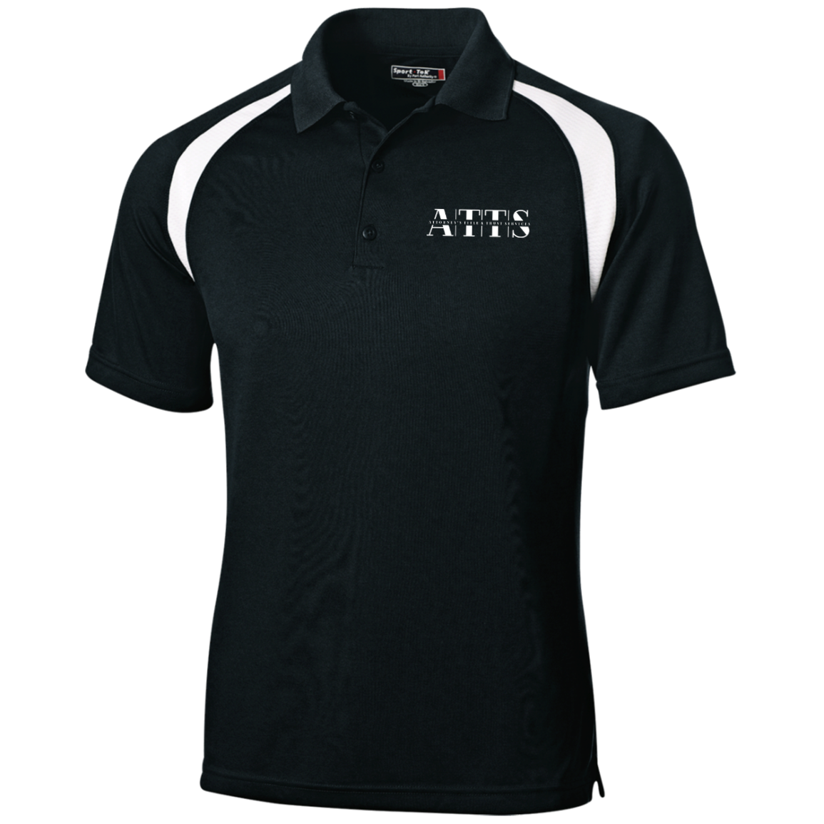 attswhite T476 Moisture-Wicking Tag-Free Golf Shirt