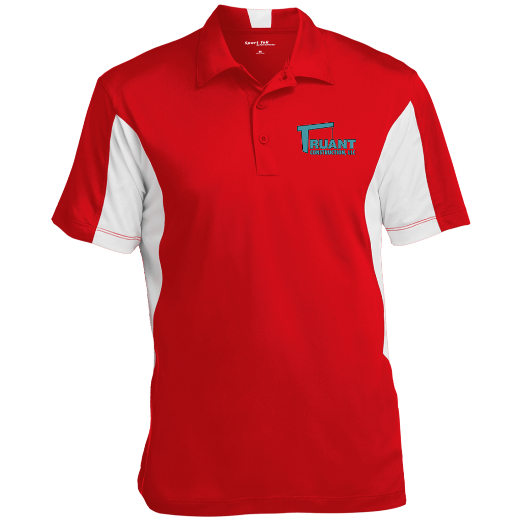 truant final polo ST655 Men's Colorblock Performance Polo