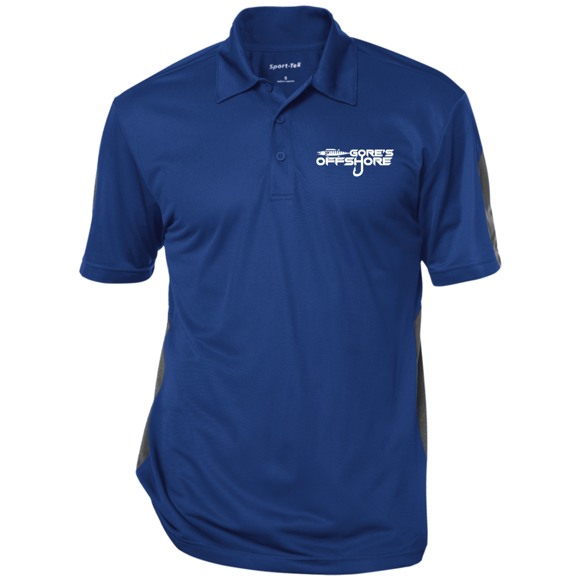 Gore's Offshore Emb Wht Gore's Offshore-Performance Polo
