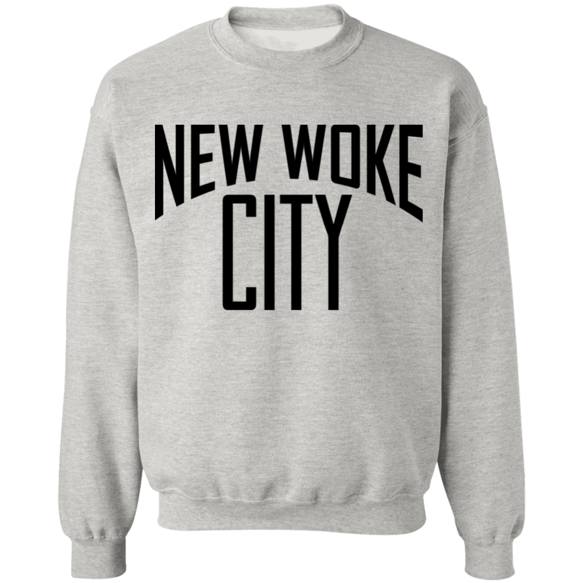 new woke city Z65 Crewneck Pullover Sweatshirt