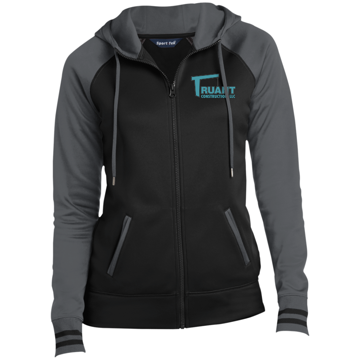 truant final polo LST236 Ladies' Sport-Wick® Full-Zip Hooded Jacket