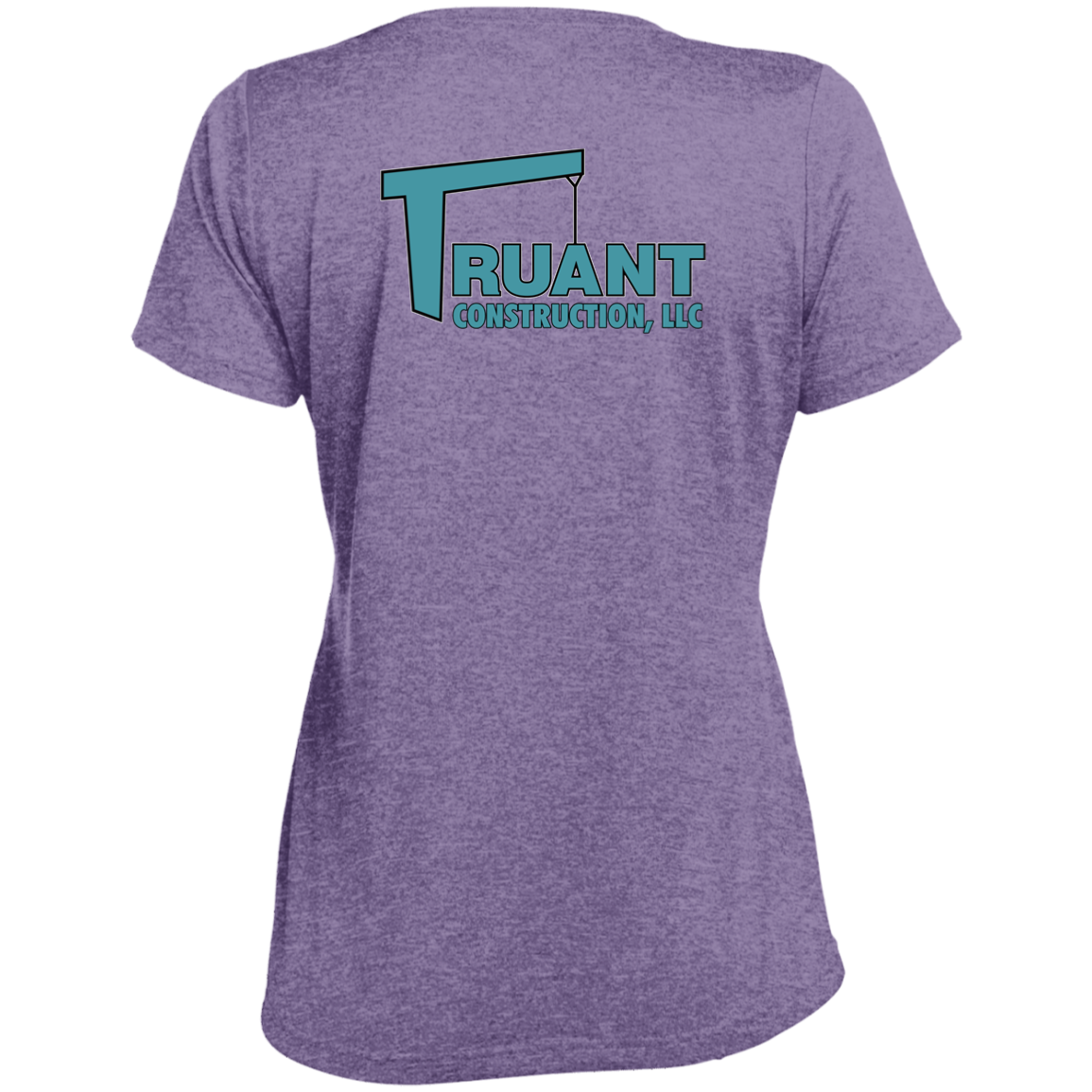 LST360 Ladies' Heather Scoop Neck Performance Tee
