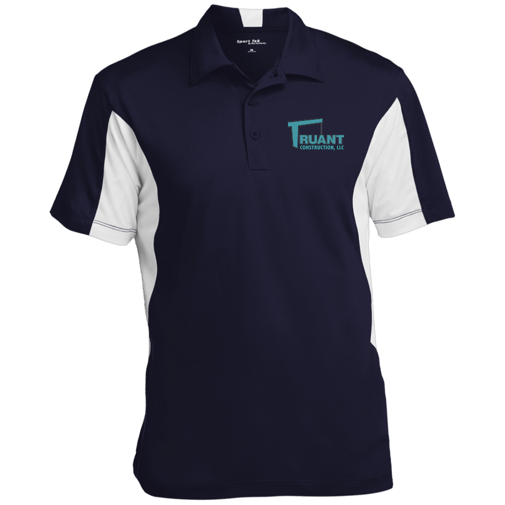 truant final polo ST655 Men's Colorblock Performance Polo