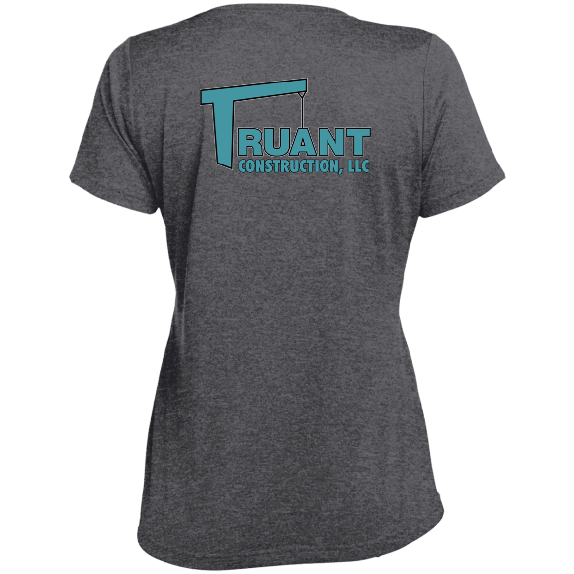 LST360 Ladies' Heather Scoop Neck Performance Tee