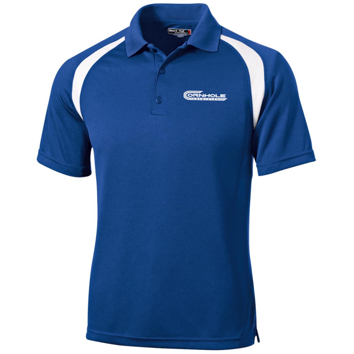 Cornhole Chemistry-Moisture-Wicking Tag-Free Golf Shirt
