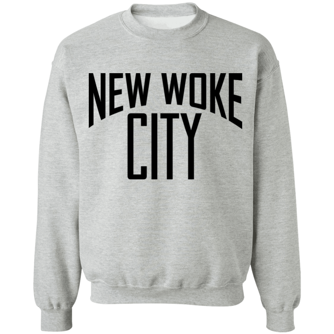 new woke city Z65 Crewneck Pullover Sweatshirt