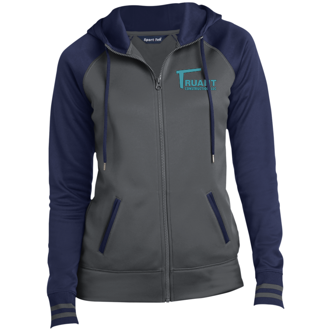 truant final polo LST236 Ladies' Sport-Wick® Full-Zip Hooded Jacket