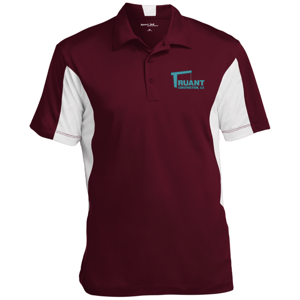 truant final polo ST655 Men's Colorblock Performance Polo