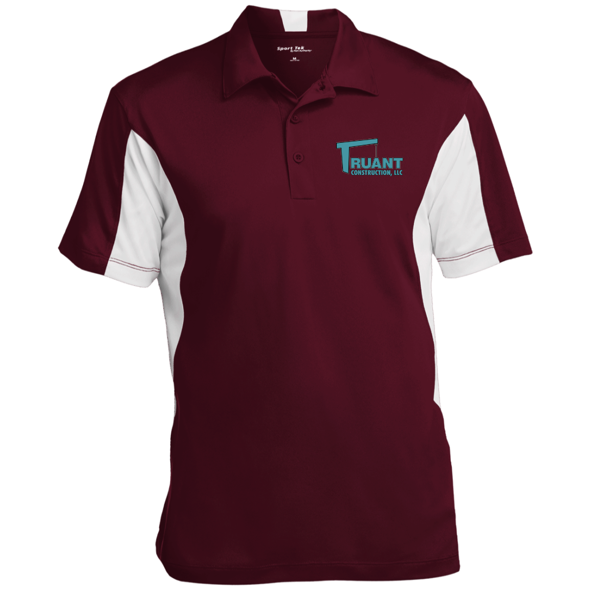 truant final polo ST655 Men's Colorblock Performance Polo