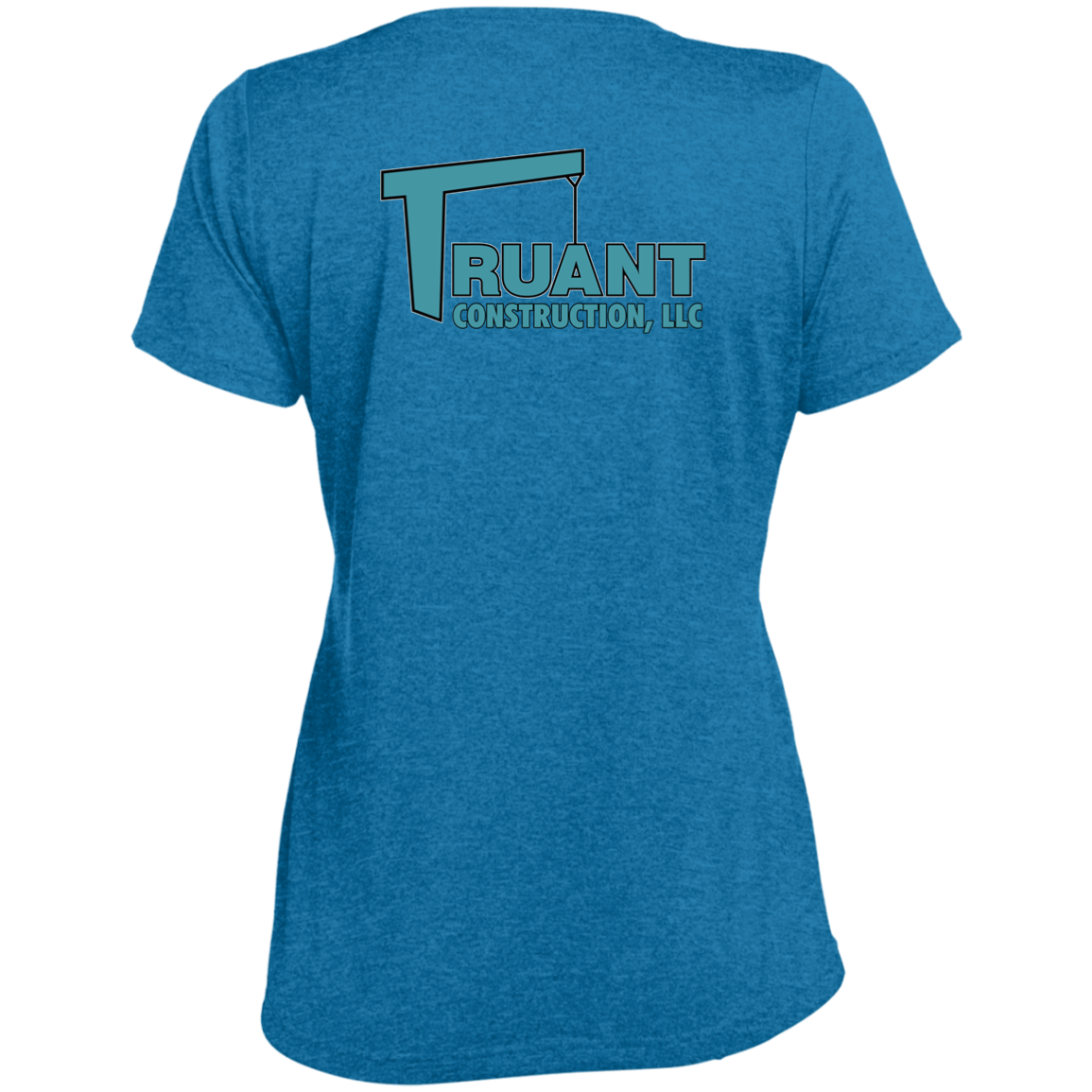 LST360 Ladies' Heather Scoop Neck Performance Tee