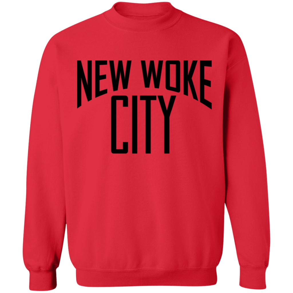 new woke city Z65 Crewneck Pullover Sweatshirt