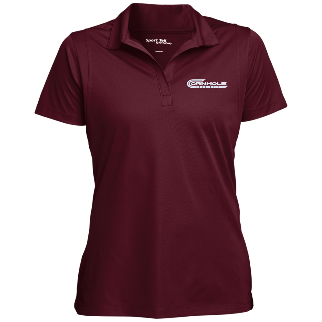 Cornhole Chemistry-Women's Micropique Polo