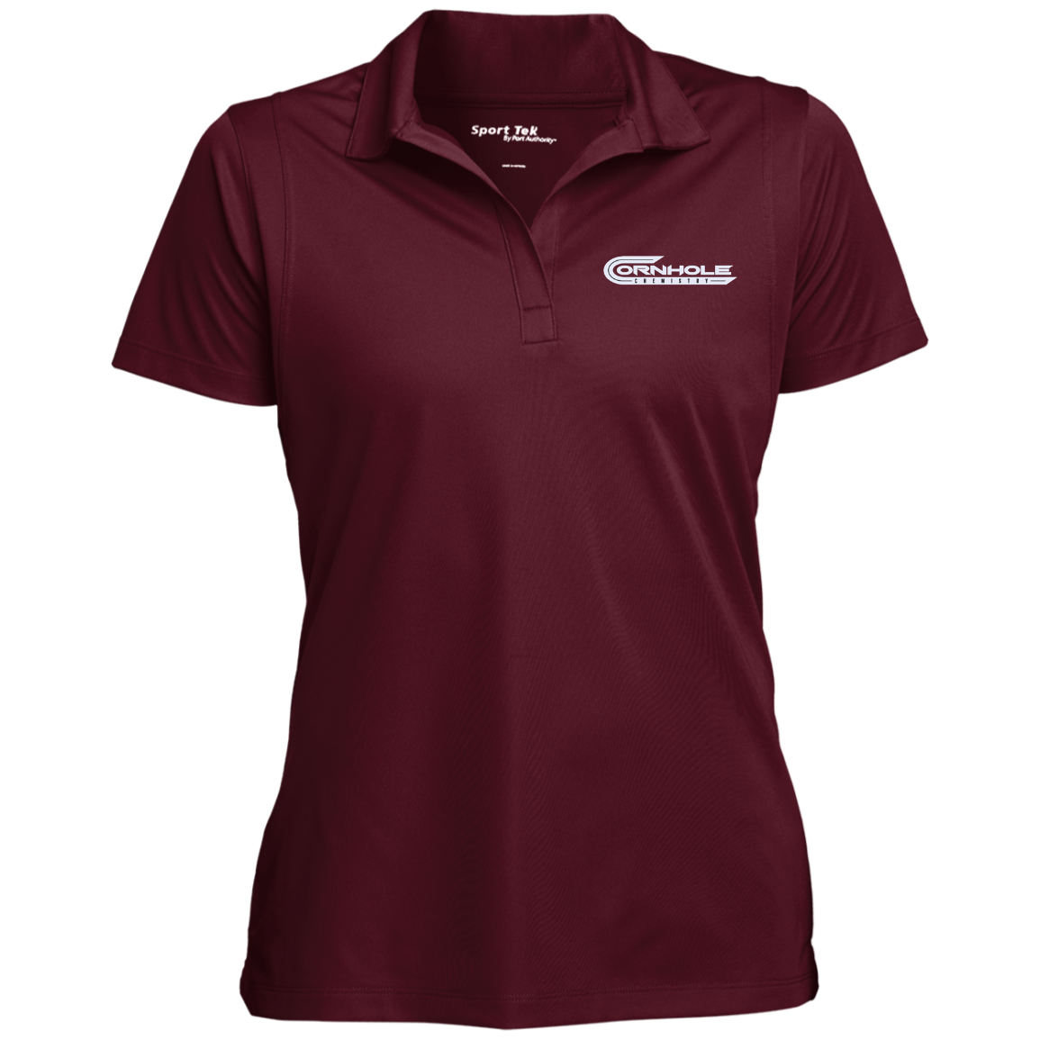 Cornhole Chemistry-Women's Micropique Polo