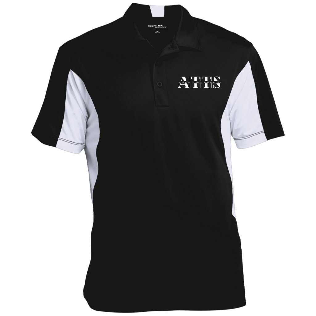 attswhite ST655 Men's Colorblock Performance Polo